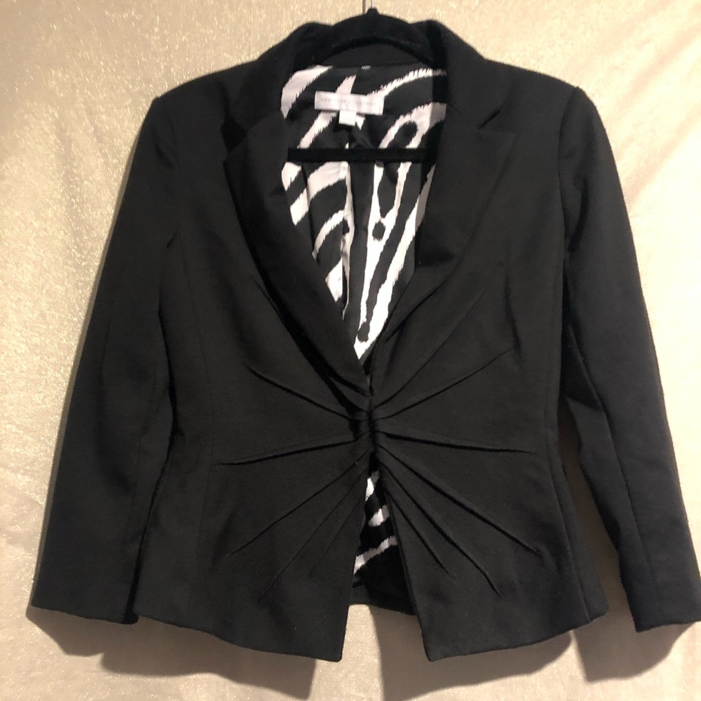 NY&CO 3/4 sleeve black blazer